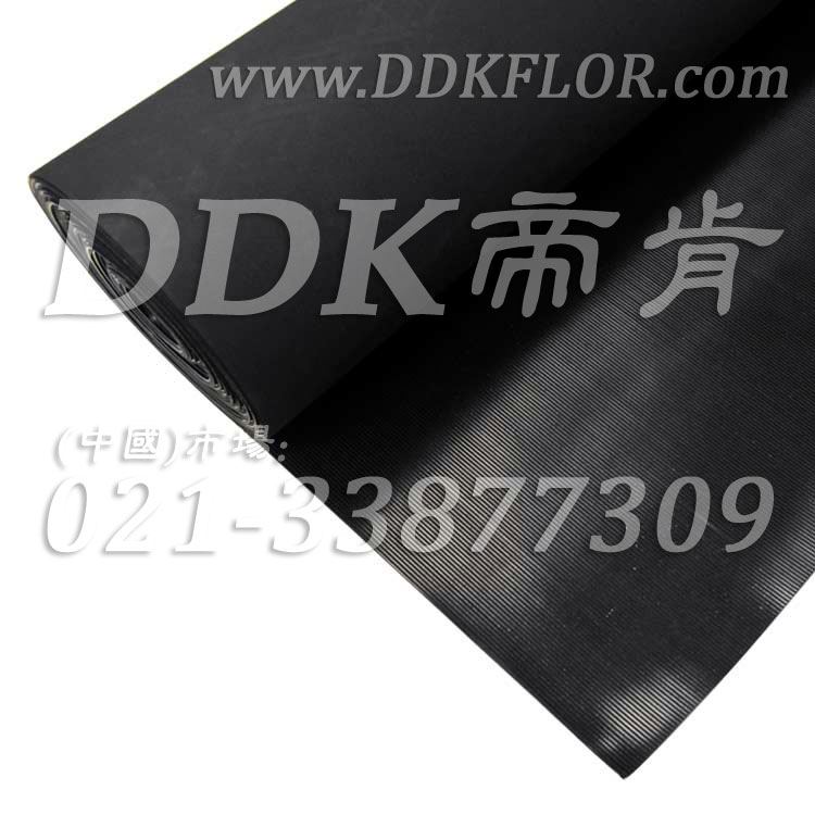 黑色耐磨型條紋防滑毯（5）樣板圖片,帝肯(DDK)_S450（Groove|加州）效果圖,豎直條紋,坑條防滑墊,地膠,地板膠,地面保護地毯,地面保護墊